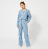 America Today geruite pyjamatop Loyce blauw/wit online kopen