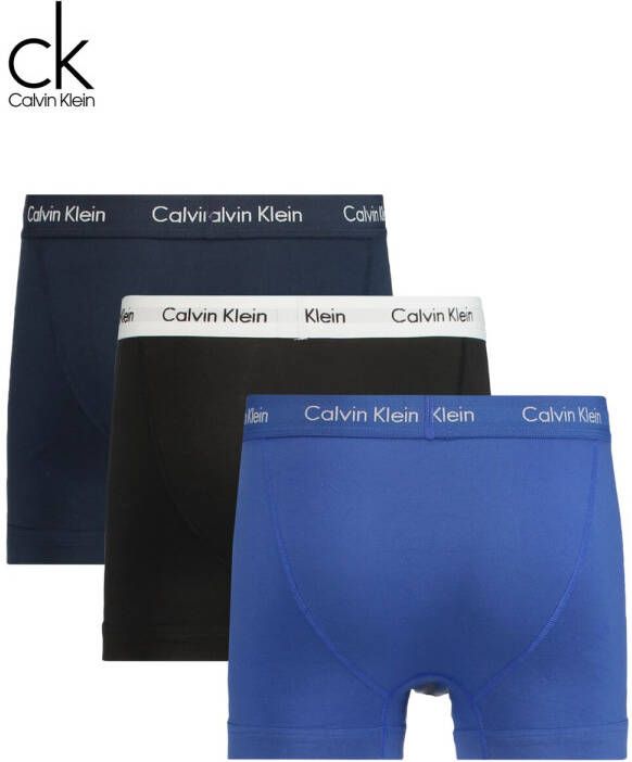 Calvin Klein Underwear Verpakking met 3 boksershorts Blue/Black Heren online kopen