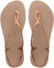 Havaianas Slippers Kids Flipflops Luna Ros&#233, goudkleurig online kopen