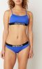 Calvin Klein Bikini broekje Kw0Kw0728 C8H , Blauw, Dames online kopen