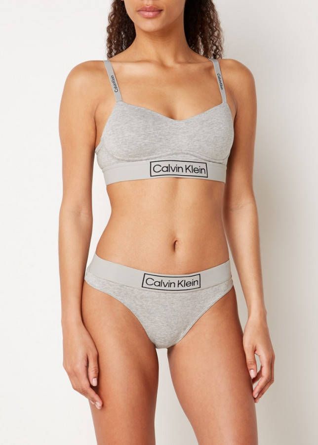 Calvin Klein Reimagined Heritage string met logoband online kopen