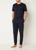 Hugo Boss Mix&Match tapered fit loungebroek met steekzakken en logo online kopen