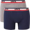 Levis Levi's Heren Boxershort 200sf Sprtswr Logo Blauw online kopen