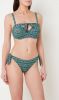 Marlies | dekkers Bebali voorgevormde balconette bikinitop met strikdetail en print online kopen