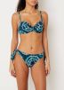 Marlies Dekkers lotus push up bikini top | wired padded blue and green dye online kopen