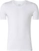 Schiesser T shirt v hals korte mouw 155630 100 white online kopen