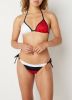 Tommy Hilfiger Strining Side Tie Cherry Bikini , Rood, Dames online kopen