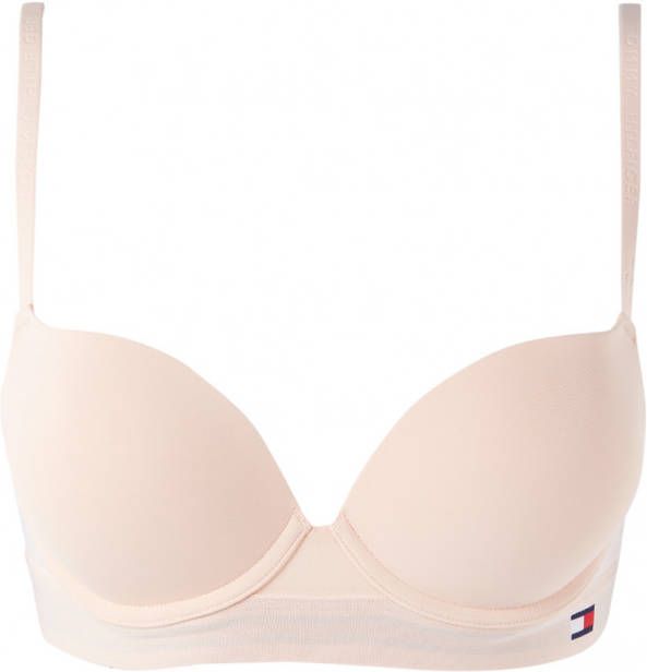 Tommy Hilfiger Longline push-up bh met inzet van mesh 