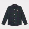 Tommy Hilfiger Groene Casual Overhemd Black Watch Check Shirt online kopen