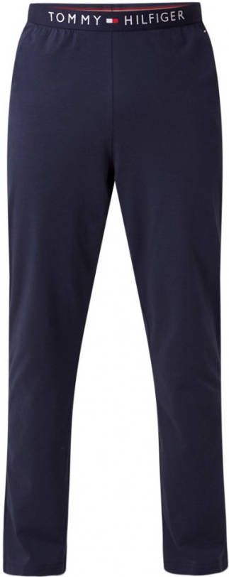Tommy Hilfiger Lounge joggingbroek met comfortabele tailleband met logo in marineblauw online kopen