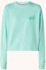 Tommy Jeans Mint Sweater Tjw Crop Tommy Signature Crew online kopen