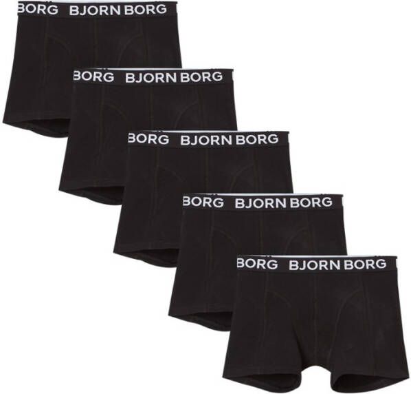 Bjorn Borg Bj&#xF6, rn Borg Core boxershorts met logoband in 5 pack online kopen