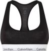 Calvin Klein Sujetador Deportivo Letras Goma , Zwart, Dames online kopen