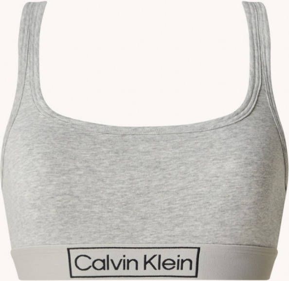 Calvin Klein Reimagined Heritage bralette met logoband online kopen