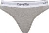 Calvin Klein Underwear Modern Cotton String Dames Grey/White Dames online kopen