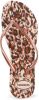 Havaianas Kids Slim Animals teenslippers roségoud/panterprint online kopen