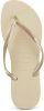 Havaianas s Girls' Slim Flip Flops Sand Grey/Light Golden UK 2.5 3 Kids online kopen