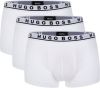 Hugo Boss Lot de 3 boxers stretch à ceinture logo , Wit, Heren online kopen