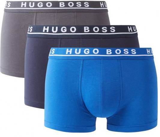 Hugo Boss Boxershorts met logoband in 3 pack online kopen