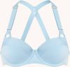 Marlies Dekkers gloria plunge balconette bh | wired padded airy blue and gold online kopen