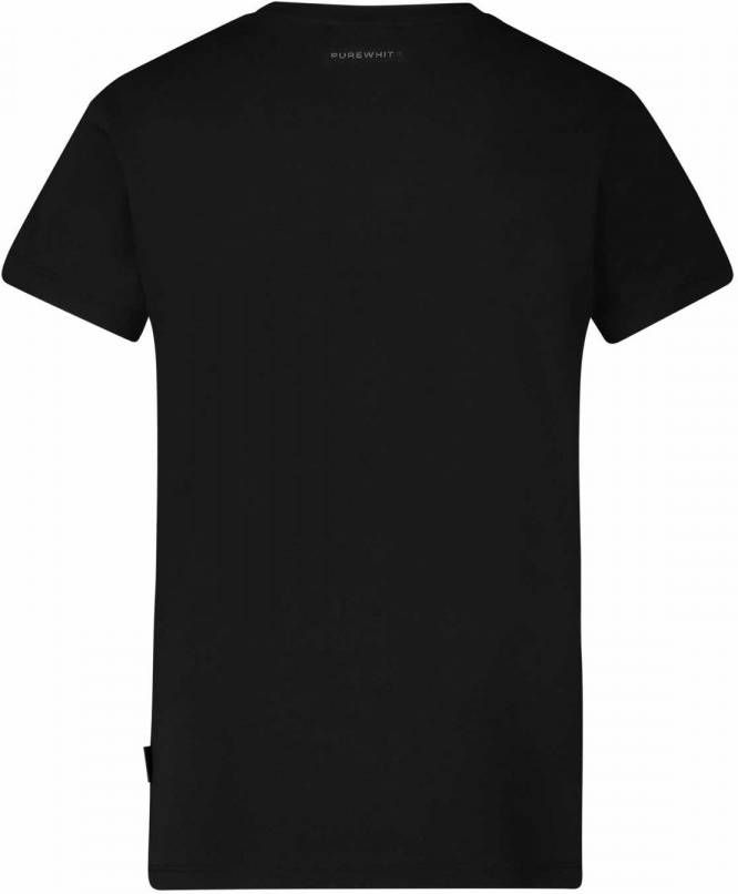 Ballin Amsterdam ! Jongens Shirt Korte Mouw Maat 164 Zwart Katoen/elasthan online kopen