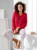 Pyjama in rood/wit gedessineerd van Comtessa online kopen