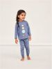 NAME IT KIDS pyjama NKFNIGHTSET met all over print grijs online kopen