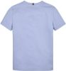 Tommy Hilfiger ! Jongens Shirt Korte Mouw -- Blauw Katoen online kopen
