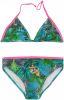 Vingino triangel bikini ZESTHA met all over print turquoise/roze online kopen