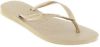 Havaianas s Girls' Slim Flip Flops Sand Grey/Light Golden UK 2.5 3 Kids online kopen