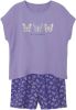 Name it Nachtmode & Loungewear Nightset Cap Butterfly Paars online kopen