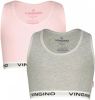 VINGINO Bralettes Girls Racer 2 Pack Lichtroze online kopen