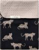 Your Wishes baby ledikantdeken Wild Cheetah 100x140 cm zwart/beige online kopen