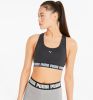 Puma strong medium impact sportbh zwart dames online kopen