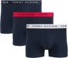 Tommy Hilfiger Boxershorts 3 pack um0um012340xy 0xy , Rood, Heren online kopen