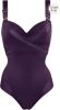 Marlies Dekkers cache coeur plunge balconette badpak | wired padded deep purple online kopen