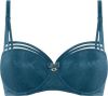 Marlies Dekkers dame de paris balconette bh | wired padded lagoon blue online kopen