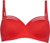 Marlies Dekkers Dame De Paris Balconette Bh | Wired Padded Red 70d online kopen