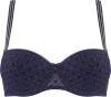 Marlies Dekkers Petit Point Balconette Bh | Wired Padded Evening Blue And Gold 75d online kopen