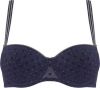 Marlies Dekkers Petit Point Balconette Bh | Wired Padded Evening Blue And Gold 75d online kopen