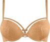 Marlies Dekkers Space Odyssey Push Up Bh | Wired Padded Sparkly Mocha And Bronze 75c online kopen