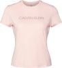 T shirt WO SS T Shirt met calvin klein logo opschrift online kopen