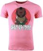 T-shirt Korte Mouw Local Fanatic T-shirt A-team Mr.T Shut Up Fool Print - online kopen