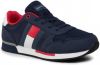 Tommy Hilfiger Sneakers met logo opschrift op de loopzool online kopen