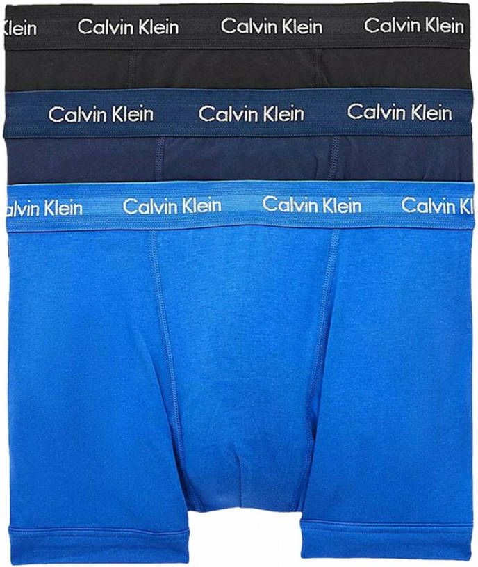 Calvin Klein Underwear Verpakking met 3 boksershorts Blue/Black Heren online kopen