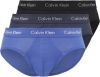 Calvin Klein 0000U2661G Brief 3 Pack Underwear Men Black, Cobalt, Blue online kopen