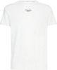 Calvin klein Gestapeld logo tee J30J320595Ybi Jeans, Wit, Heren online kopen