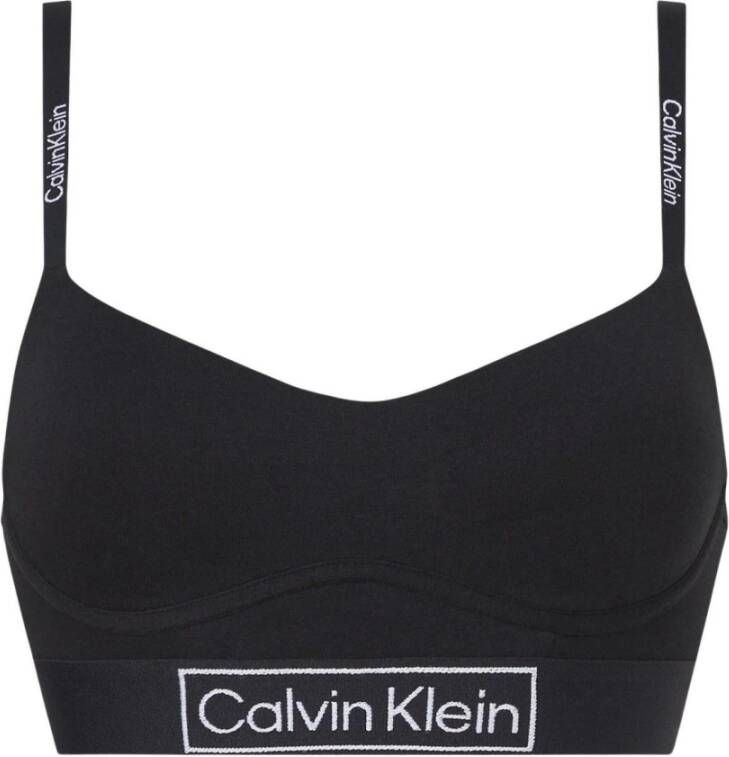 Calvin Klein Reimagined Heritage voorgevormde bralette met logoband online kopen
