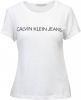 Calvin Klein T shirt CORE INSTITUTIONAL LOGO SLIM FIT TEE met logo opschrift online kopen