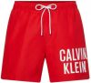 Calvin Klein Zwembroek Km0Km00701 X , Rood, Heren online kopen